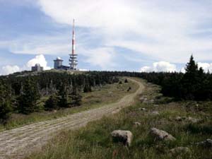 der Brocken 1142 m hoch - Bad Lauterberg
